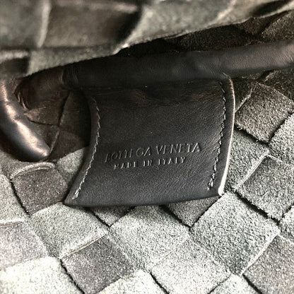 Bottega Veneta Intrecciato Duo Shoulder Bag Calfskin Green Silver Hardware