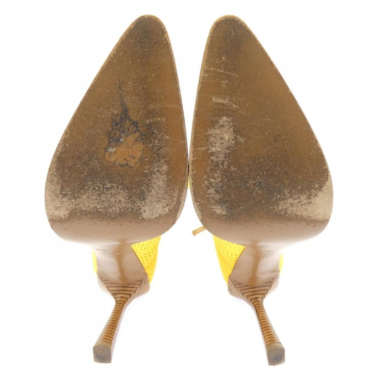 Fendi Boots Yellow — view 4