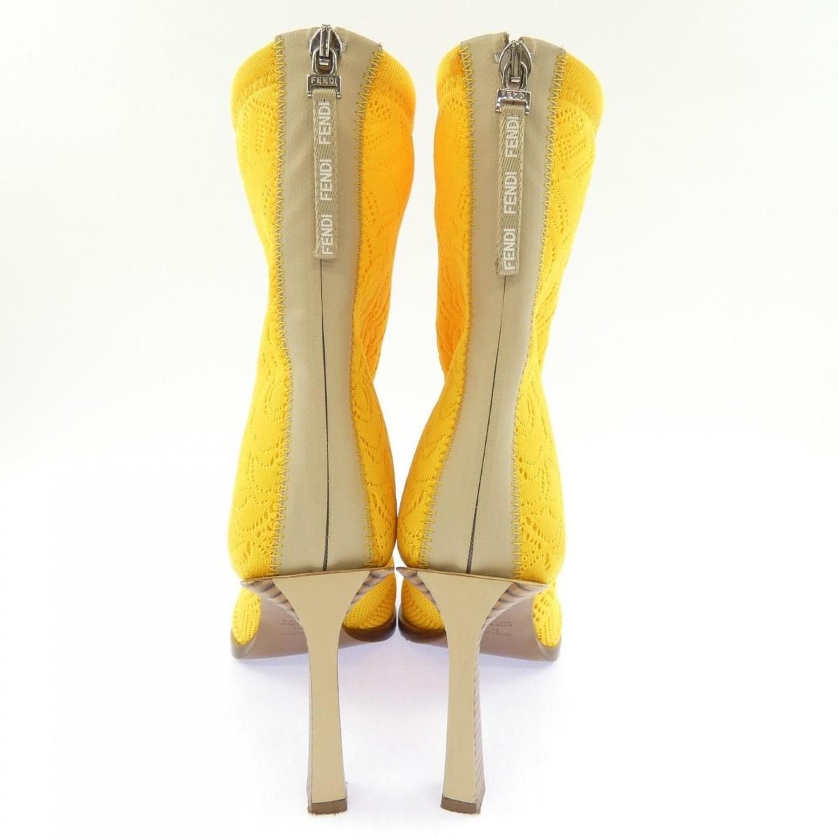 Fendi Boots Yellow — view 5
