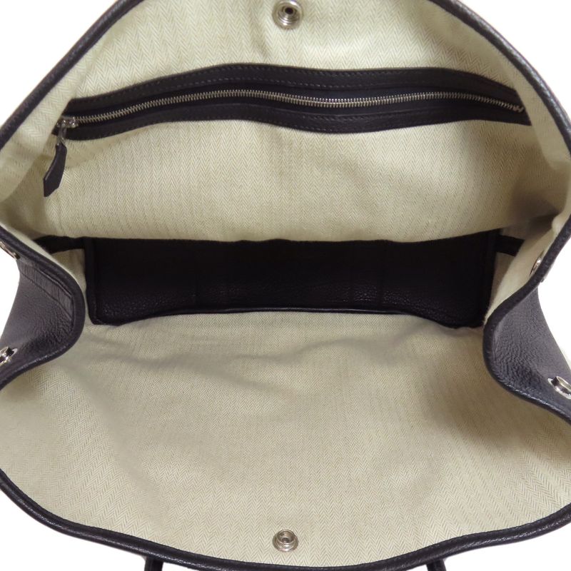 Hermes Garden Party PM Silver Hardware Tote Bag Negonda Women