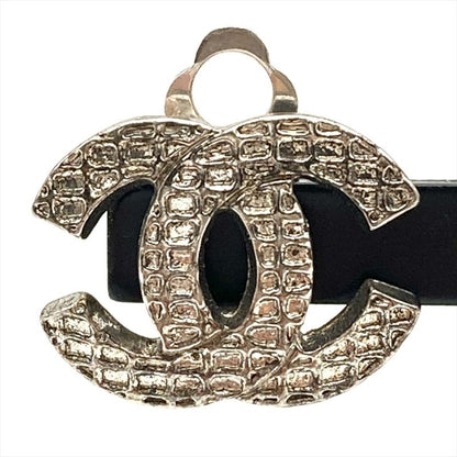 Chanel Earring Metal G Silver 00A Coco Mark One Side Only Ladies