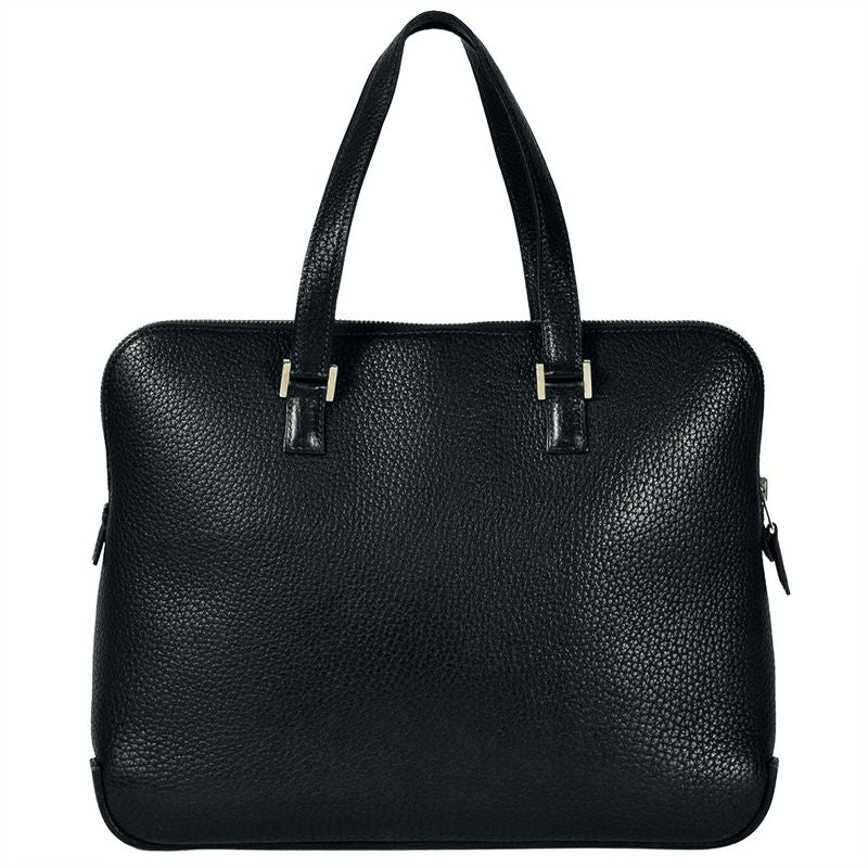 Hermes Escapada Tote Bag Fjord □C Engraved Navy Silver Hardware