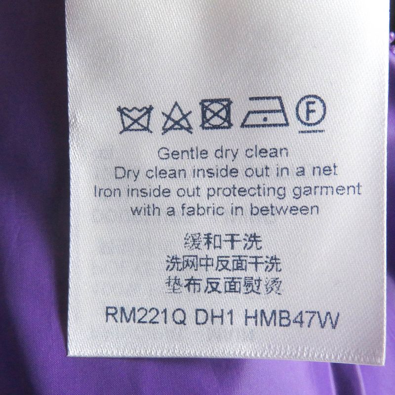 Louis Vuitton 22AW Hmb47w Monogram Flower Hooded Quilted Jacket Blouson Purple