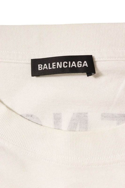 Balenciaga 578124 Tev43 Back Logo Print T-shirt Men's M