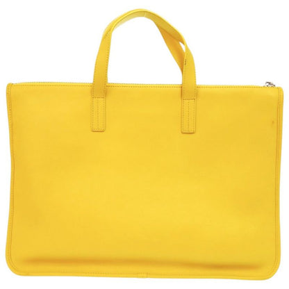 Loewe Anagram A4 Leather Yellow Business Bag 1903 Loewe