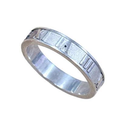 Tiffany & Co 9 Accessory Atlas Ring Silver