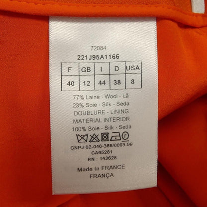 Dior Skirt Orange 44 — view 3