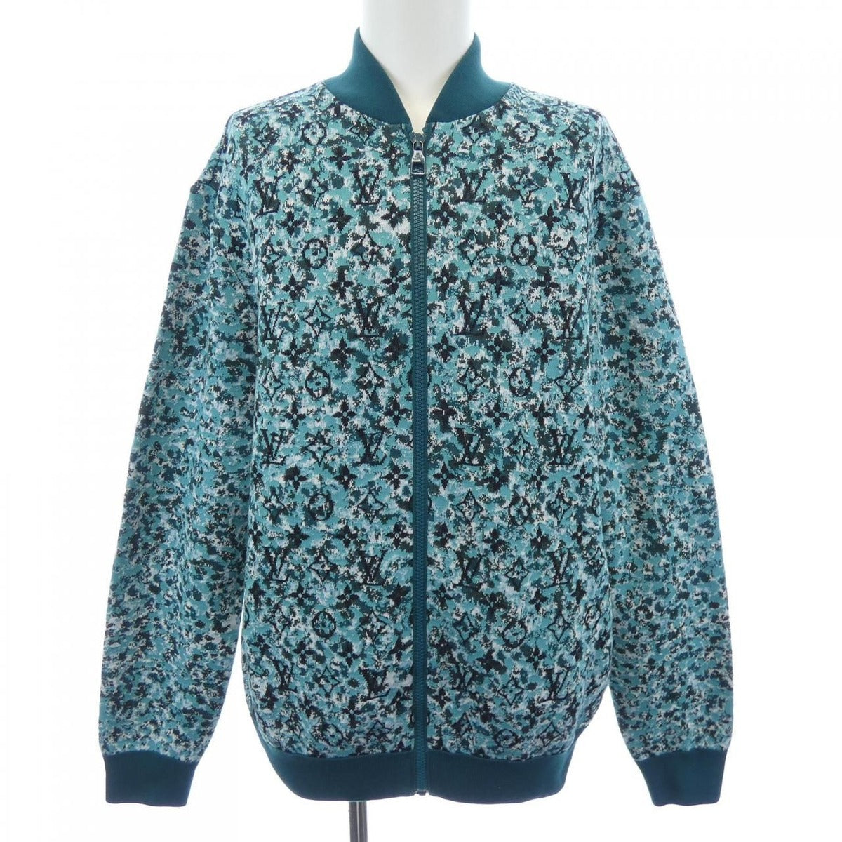 Louis Vuitton Graphic Cotton Knit Jacket