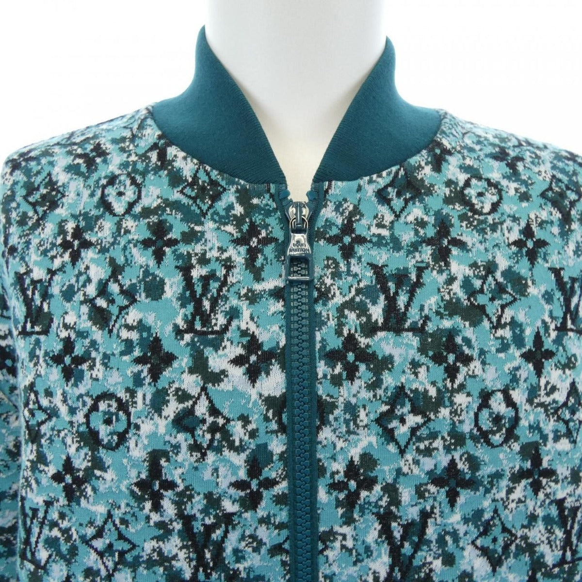 Louis Vuitton Graphic Cotton Knit Jacket — view 5
