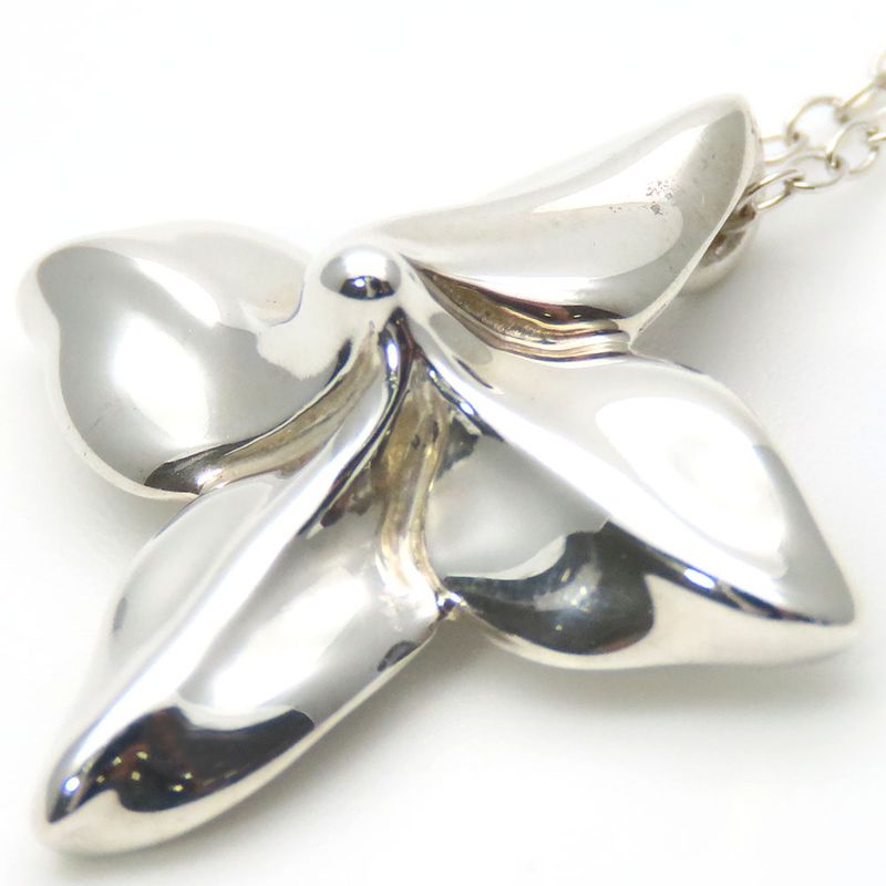 Tiffany & Co Necklace Poinsettia 925 Silver Approx 3.48g Silver Accessories