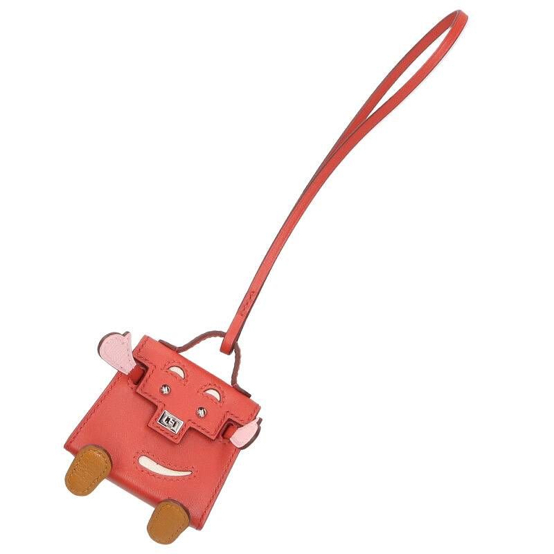 Hermes Kerry Doll Z Engraved Svhardware Tadelakt Chevre Mizor Charm Men's