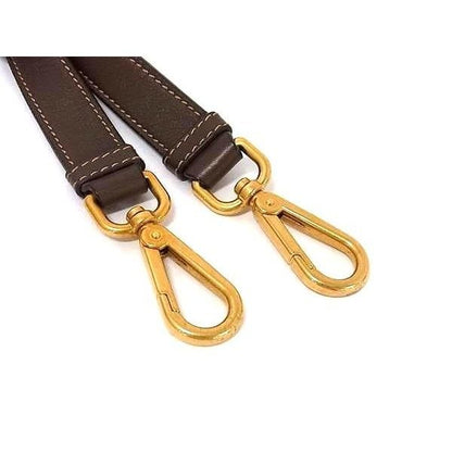 Prada Leather Bag Shoulder Strap Belt Brown — view 3