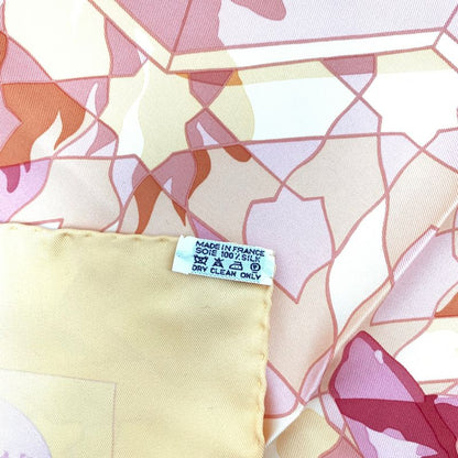 Hermes Carre 90 Sous Les Oranges Under The Orange Tree Orange X Multicolor