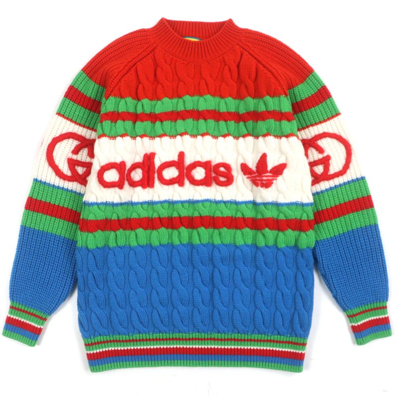 Gucci Adidas Gucci Adidas 717722 Webline Michele Period Sherry Line Wool