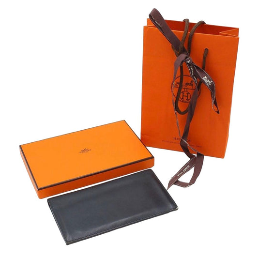 Hermes Citizen Twill Long Silk in Bifold Wallet