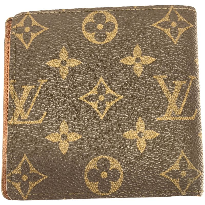 Louis Vuitton Monogram Porte Vieux Carte Cles Di Monet Fold Wallet M61665