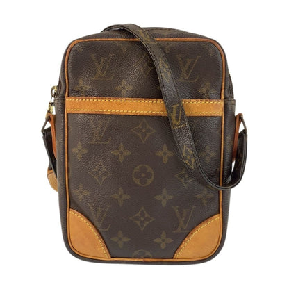 Louis Vuitton Monogram Danube Brown Gold Shoulder Bag Pochette