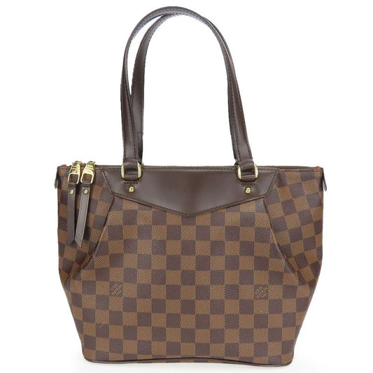 Louis Vuitton Tote Bag Westonminster PM N41102 Damier Leather Brown Daily Use