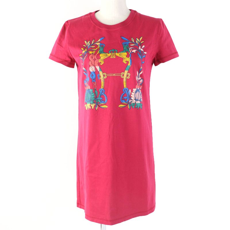 Hermes 24SS Della Cavalleria Della Cavalleria 100% Cotton Short Sleeve T-shirt