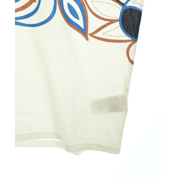 Hermes T-Shirt Cotton White Blue Brown — view 5