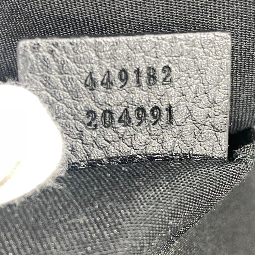 Gucci/Gucci Gg Nylon Body Bag Black Unisex Brand