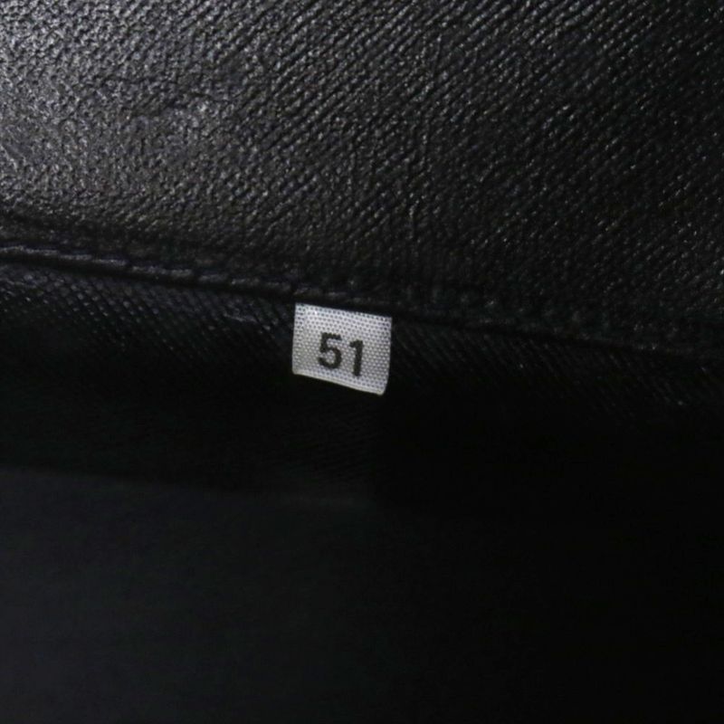 Prada Leather 2WAY Shoulder Bag Crossbody Hand Tote Genuine Leather Black Gold