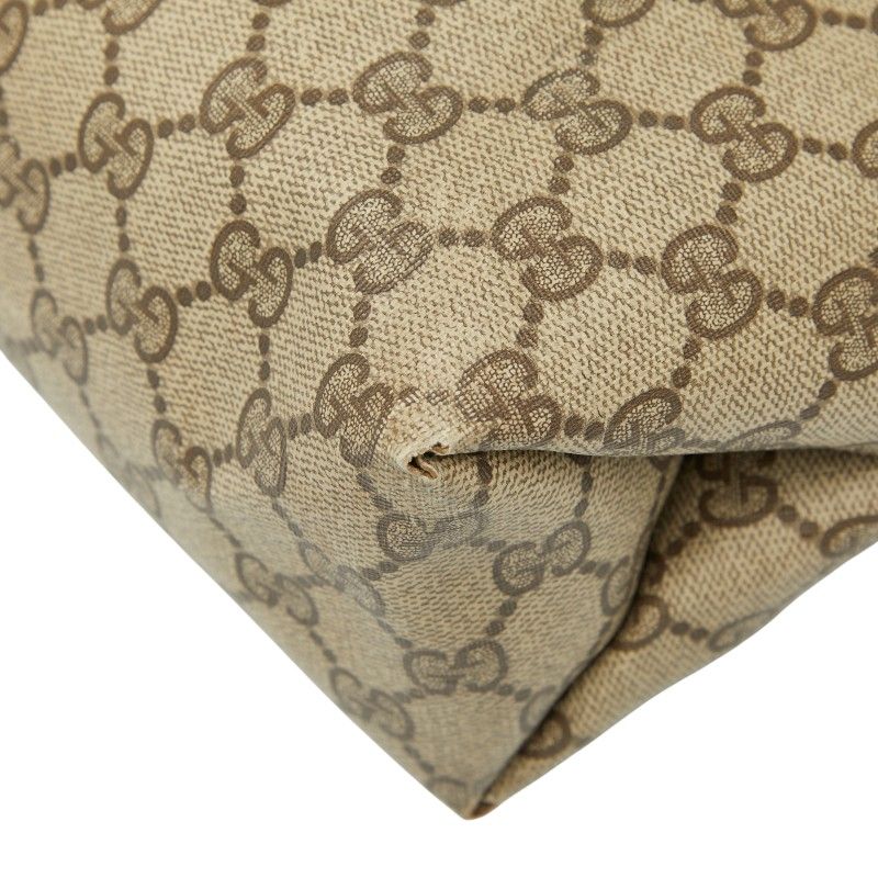 Gucci GG Supreme 3902061 Brown PVC Leather Women's Gucci