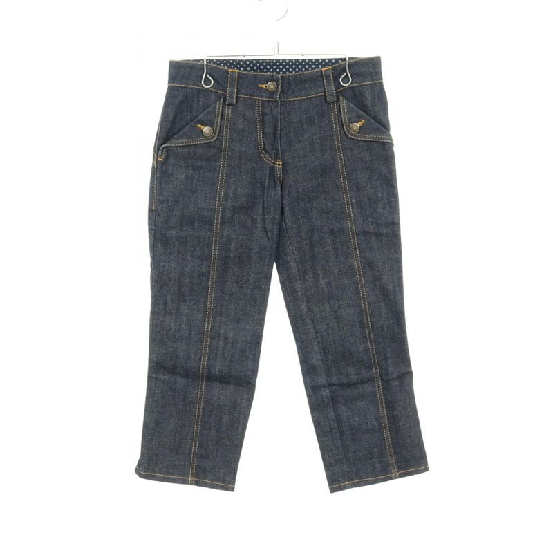 Louis Vuitton Denim Pants Cotton Monogram