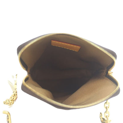 Louis Vuitton M80746 Monogram Utility Crossbody Body Bag Brown Ladies Men Unisex