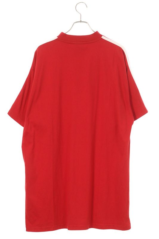 Balenciaga X Adidas 739101 Tnva6 Three Line Logo Print T-shirt Men's 2