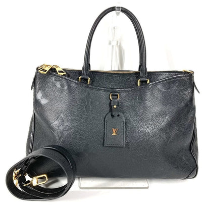Louis Vuitton Shoulder Bag Trianon MM Monogram Noir Black