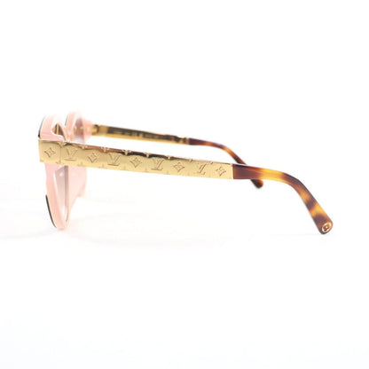 Louis Vuitton Sunglasses LV Petit Spcon Cat Eye Light Tortoiseshell Ensemble — view 5