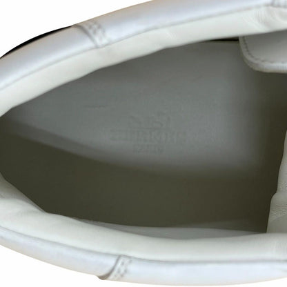 Hermes Graffiti District Leather High Cut Sneakers White 41 — view 8