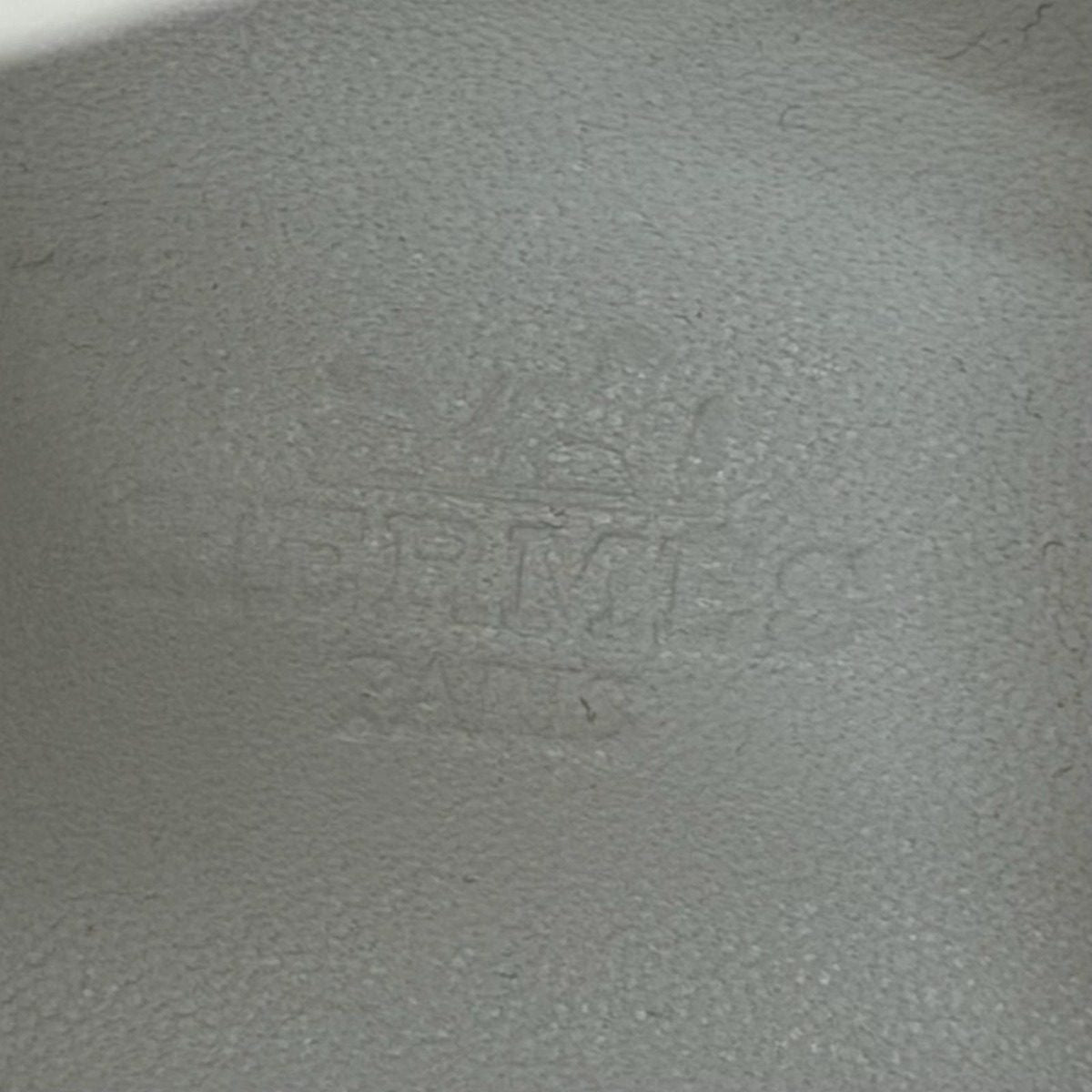 Hermes Graffiti District Leather High Cut Sneakers White 41 — view 9