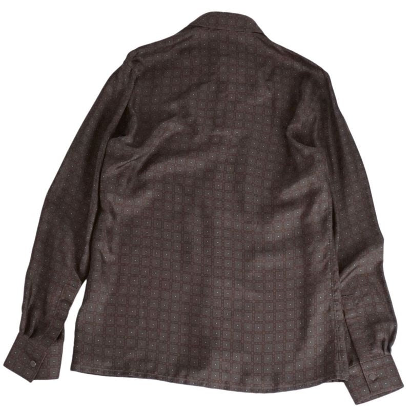 Hermes Shirt Long Sleeves All-over Silk Tote — view 3