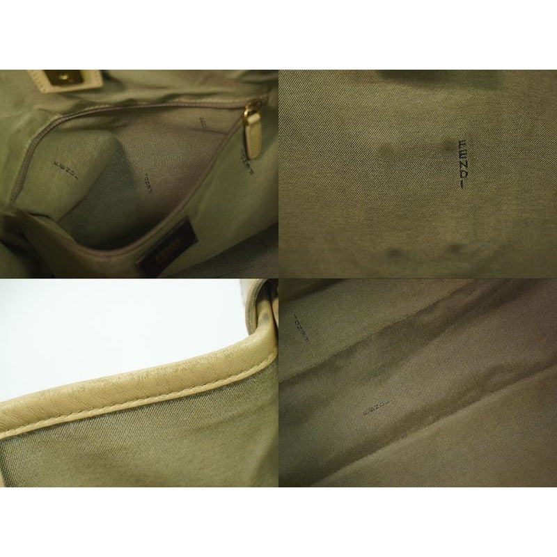 Fendi Zucchino Tote Beige 8 Br661 Bag — view 8