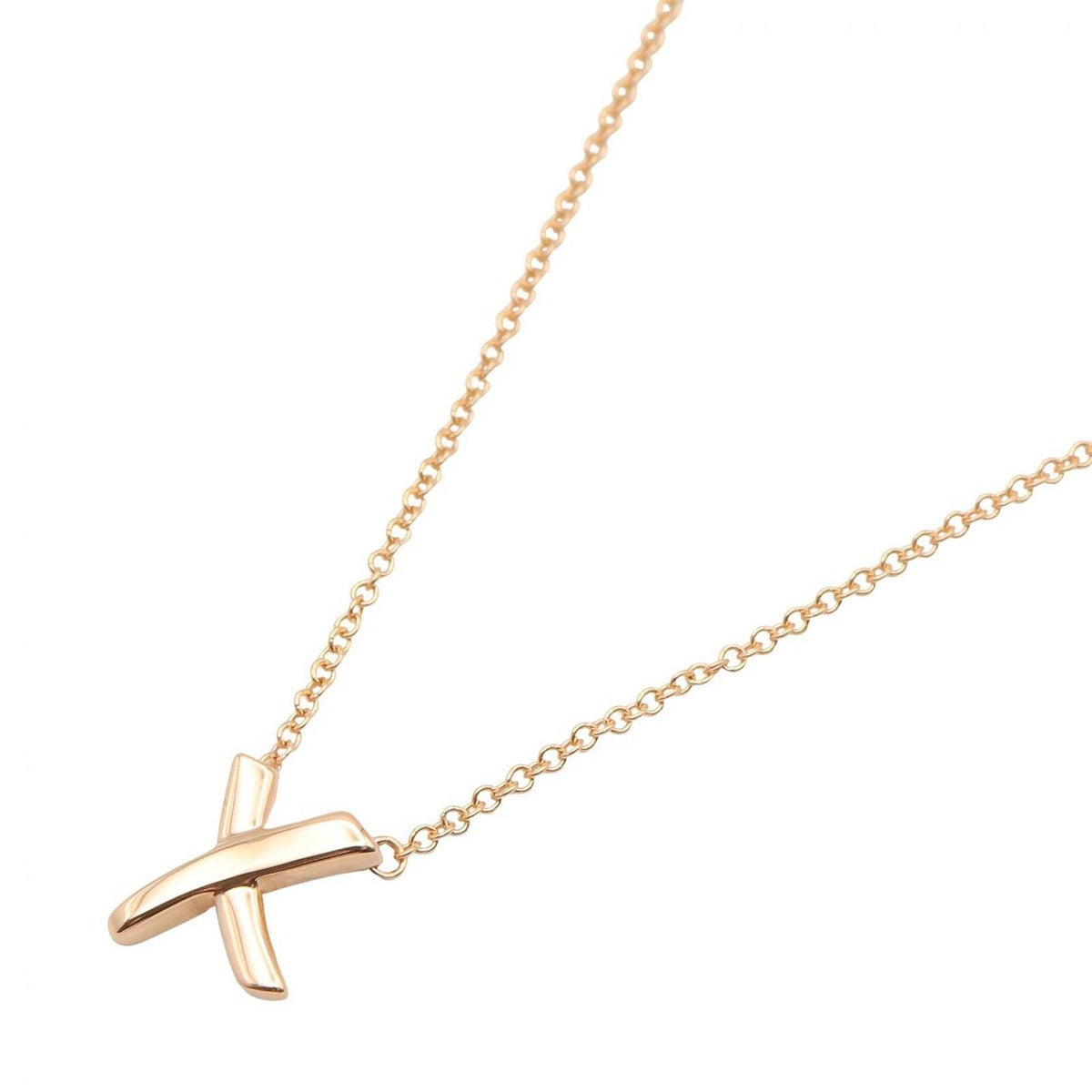 Tiffany & Co Necklace Kiss 18k Pink Gold