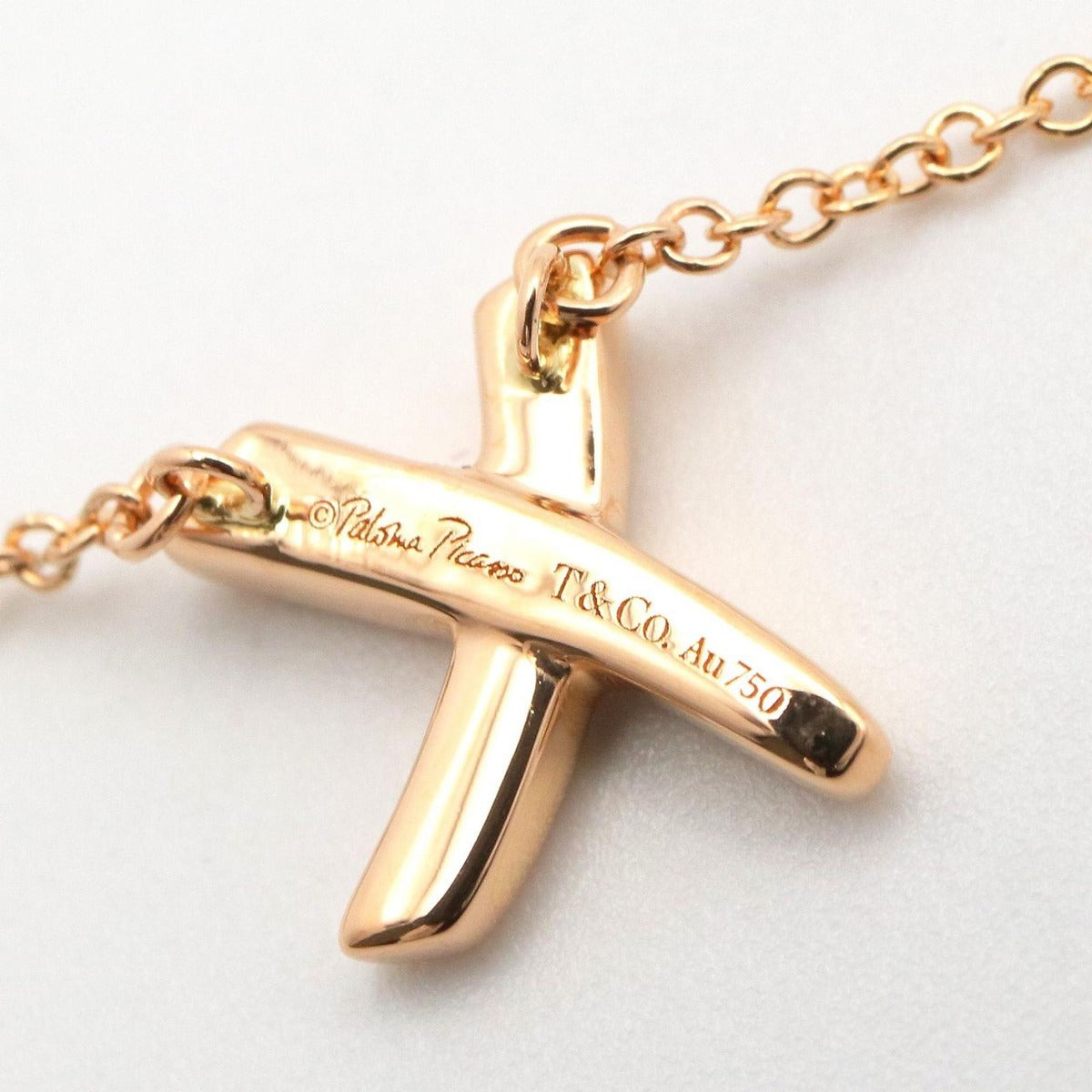 Tiffany & Co Necklace Kiss 18k Pink Gold — view 3