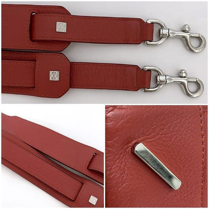 Loewe 2-Way Bag Amazona 75 Red Anagram
