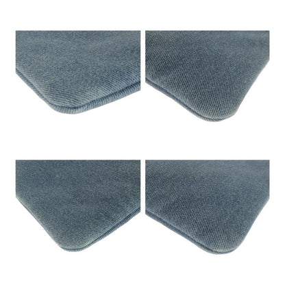 Chanel Deauville Sequined Blue Denim A80117 Clutch Bag Pouch Ladies 505121