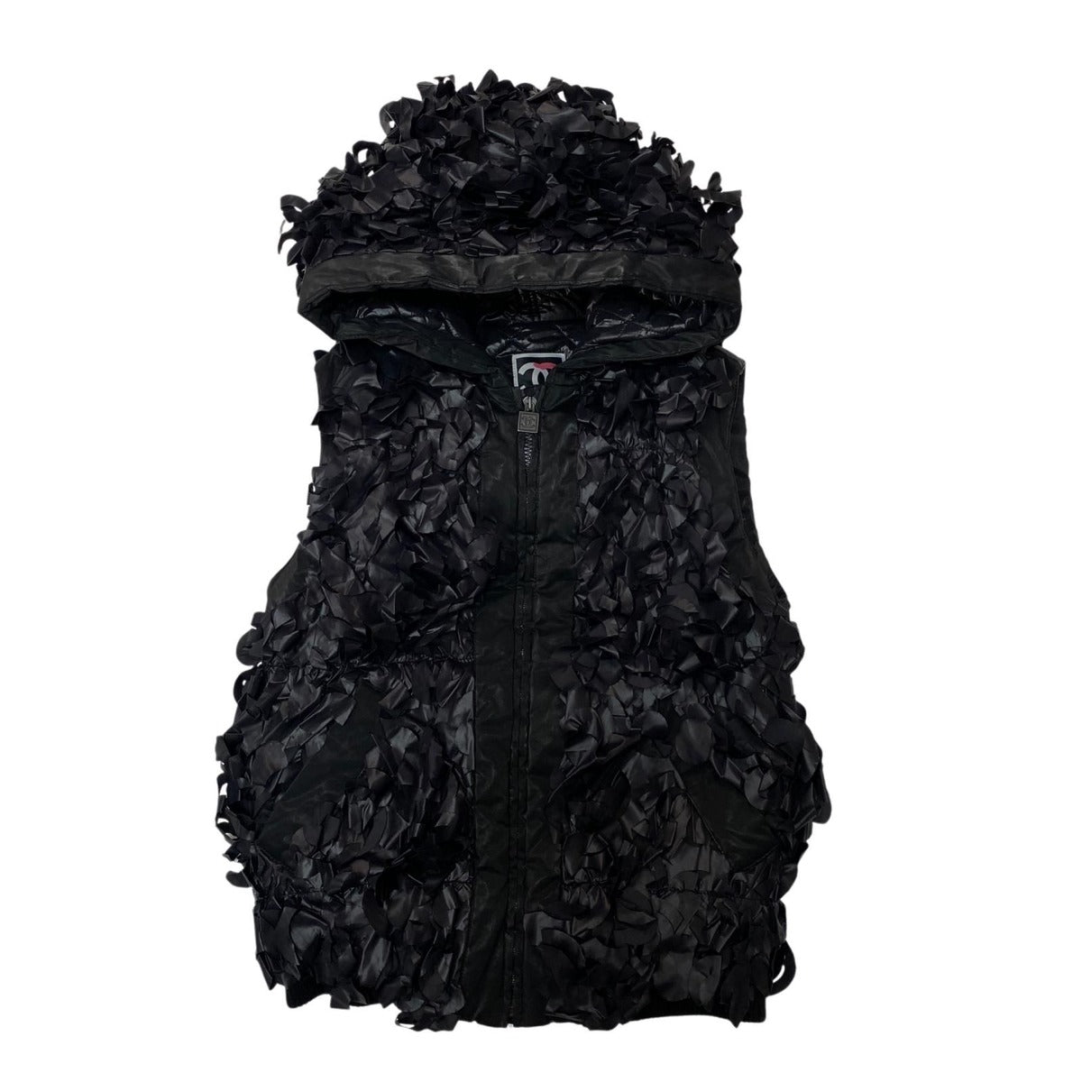 Chanel Sportsline Hooded Vest 38 Hoodie