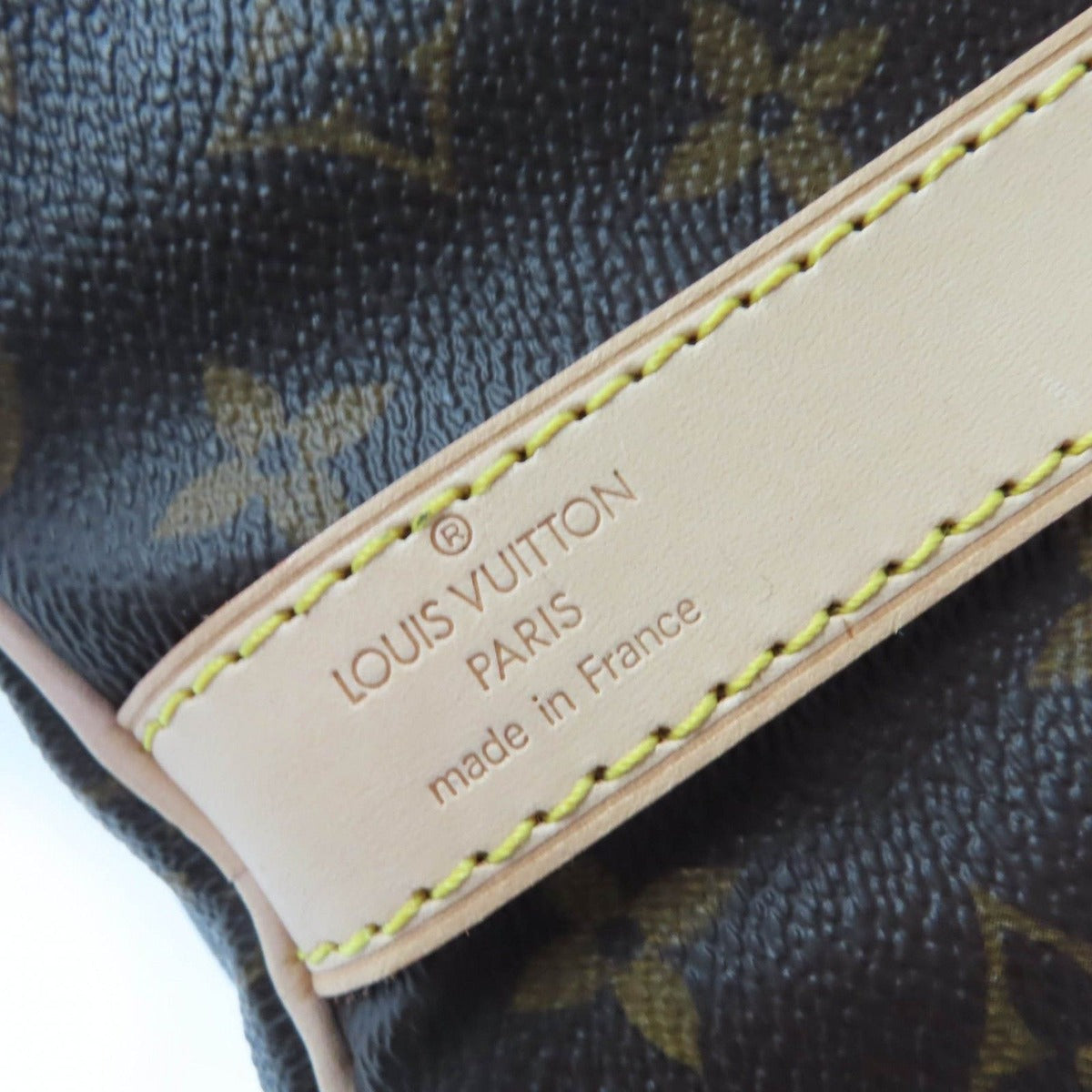Louis Vuitton Keepall Bandouliere 55 Monogram Canvas Boston Bag Brown — view 12