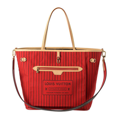 Louis Vuitton Tote Bag Neverfull - Inside Out MM Brown/rouge Sari