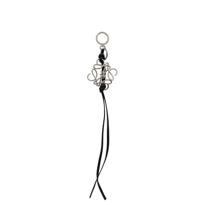 Loewe Charm Silver Black Anagram X02