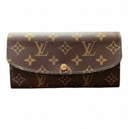 Louis Vuitton Monogram Portefeuille Emily M60697 Fuchsia Long Wallet Women