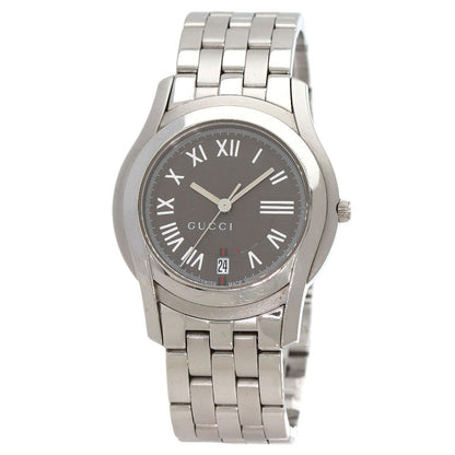 Gucci Round Face Watch SS