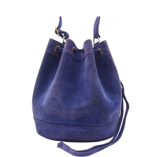 Hermes Market TPM Bucket Bag Purple