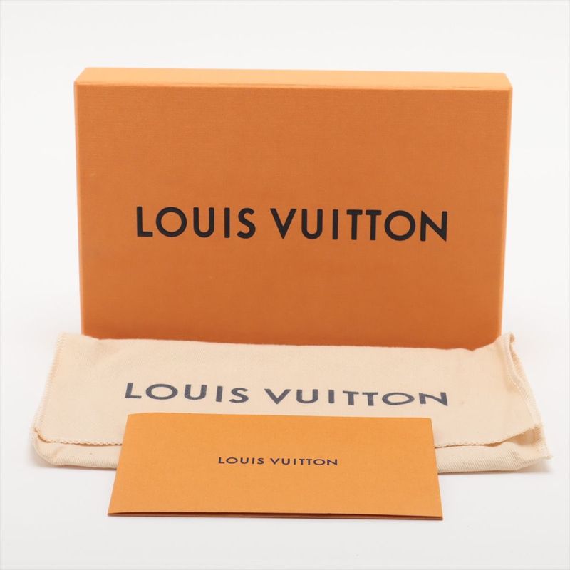 Louis Vuitton Damier Portefeuille Emilie Zipper Long Wallet N63544 Ebène Brown