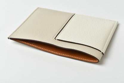 Hermes Card Case Business Card Holder Hermes Necto Leather Card Case Bicolor