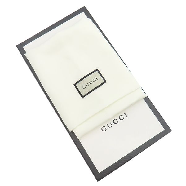 Gucci Long Wallet GG Continental Wallet Leather White Gold Hardware White
